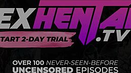 Teacher Reveals Secret Hobby with Blowjob Cum on Tits and Face in Hentai Uncensored Anime after College