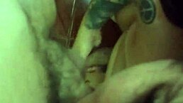 I mean, this tattooed travesti is f-fucking the hot blond guy so good...