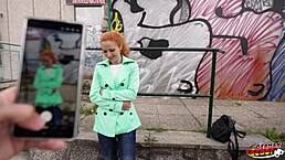 Skinny Redhead Small Tits Teen 18+ Squirts At Pickup Casting