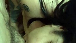 这纹身人妖干金发帅哥超带劲