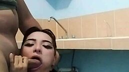 Chiquita Rica Enjoys Her Friend's Cock Deep Inside Her Narrow Ass and Petite Body