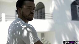 Virgin cute teen 18+ takes big cock only in tight ass for first time.