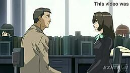 Teacher Reveals Secret Hobby with Blowjob Cum on Tits and Face in Hentai Uncensored Anime after College