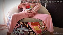 skinny teen 18+ masturbating her puussy and squirting in homemade video with small tits and orgasm