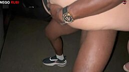 why's the cuckold jealous of that giant cock in public? - paolla hotwife