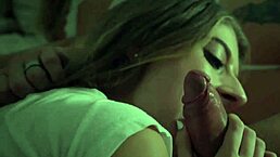 stepdad woke up at night to find his stepdaughter's fat ass riding his cock - famlust