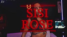 goth sisi rose enjoys intense encounters with rough handling and facial finishes in her punk style