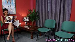 Kinky Asian Teases Loser in High Heels