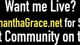 Are you slapping slut samantha grace while smacking lesbian ballerina penny barber with heels