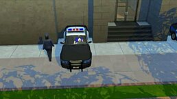 Police officers fuck for stress relief