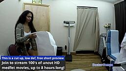 Hey, Dr Tampa does Angel Santana's first gyno exam 😷🩺