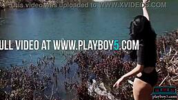 Exclamatory-Provocative Florida Teen Beauty Lana James Strips Nude For Playboy And Shines!