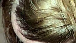 gilf gives a sensual blowjob in this intimate scene