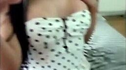 Latina T-Girl Whore Sucks Cock and Works as Prostitute