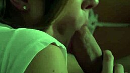 stepdad woke up at night to find his stepdaughter's fat ass riding his cock - famlust