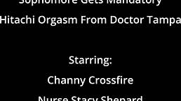 Sophomore channy crossfire do you get mandatory hitachi orgasm from doctor tampa in solo asian fetish close-up?