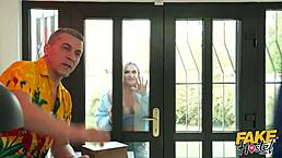 Suggestive hubby shares thick juicy milf wife with horny student