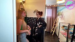 Two German Girls Tiny 18+Emily And Micky Muffin At Real Amateur Ffm 3some!