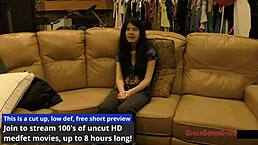 Tampa University Cheerleader Nurse Alexandria Wu Undergoes Entrance Physical With Covid Protocol Including Fingering And Tickling