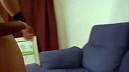 Niya Yu is a black dick addict with big tits in heels for anal on bed