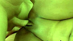 Ebony amateur takes rough interracial anal with big black cock