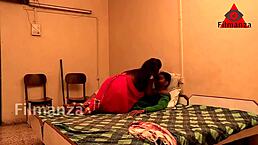 Hey bhabhi let's go wild together in this hot hindi short movie with young 18+ man and sexy indian lesbian action