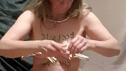 2025 06 09 Esclave F Essaye Les Vibros Dans Une Autoséance Dégradante