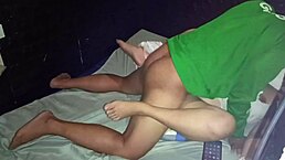 foreman takes on buddy's asian wife in amateur doggystyle action