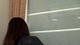 Check out this Japanese babe with perfect tits and pink nipples! She gets bent over for doggystyle cumshot in homemade hardcore action.