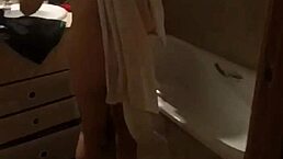 My girlfriend tells me to fuck her mommy in the ass while she's alone in the bathtub