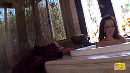 redhead faye reagan aims to satisfy brunette victoria valentino in every way