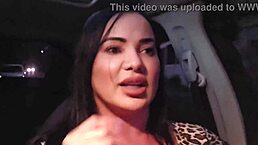 Motorista de app always makes me happy with big cock pov sex and blowjob in the car during rides.