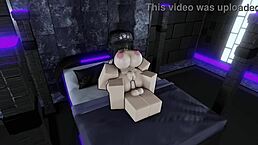 She Begged Me To Be Fucked On Video And I Fulfilled Her Wish On Roblox With Deepthroat And Cowgirl