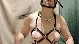 i'm like totally submitting in harness for this slave session ohh
