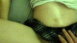 Pregnant student punished and creampied by step dad with rough doggystyle and dirty talk in garage!!