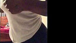 i'm a horny ebony milf craving my stepson's big cock for orgasmic homemade fun