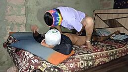 oh god, i'm loving this step sister sex video with indian desi girl in bedroom massage and fat bbw wife action from college dorm