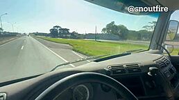 我大屁股拉丁老婆卡车公路秀 🍑🚚