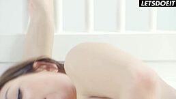 Stepsisters finger and eat each other until satisfied in Whiteboxxx scene