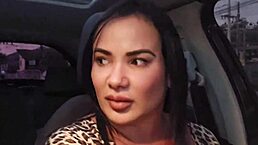 Motorista de app always makes me happy with big cock pov sex and blowjob in the car during rides.