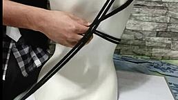here's a tutorial on bdsm tying peruvian tits and boobs