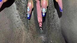 What Happens When Horny Big Ass Chubby Lagos Babe Gets Oiled And Banged By Naughty Big Dick Doctor Leading To Creampie Squirting?