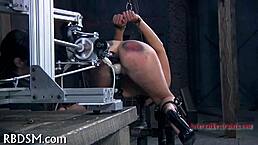 that beautiful tight pussy gets fucked hard in missionary... bound and orgasming with femdom vibes 😈🔥