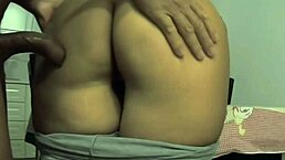 ¡Me Quiero Follar El Gran Culo De Mi Hermanastra! Nalgadas Y Frotando Sin Penetración En Lencería Al Aire Libre.