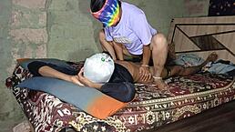 oh god, i'm loving this step sister sex video with indian desi girl in bedroom massage and fat bbw wife action from college dorm