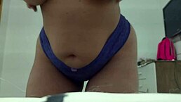 Hey, check out this hot tattooed Brazilian milf with big ass getting machine fucked hard until she cums, Vivi Guedez style!