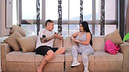 Me Follo A Mi Cu�ado Vergon Porque Mi Marido No Me Satisface With Big Ass Latina Milf Giving Blowjob Deepthroat And Taking Wet Pussy Fuck