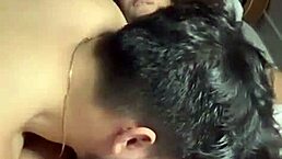 I'm penetrating her doggy style and going really deep in that ass