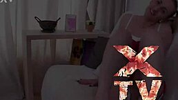 Afina with her big ass tries hard in rough assfucking scene ending with cum on face and gaping