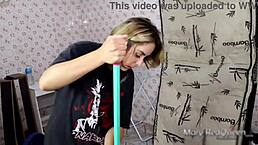 Chamei Minha Amiga Pra Faxinar E Ela Que Levou Pau Do Meu Marido With Blonde Milf Anal Gaping Interracial Orgasm